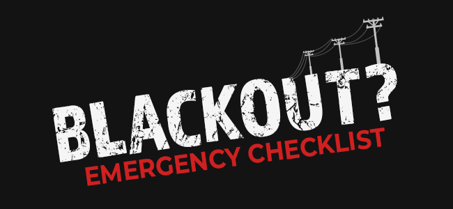 How to Prepare for a Possible Electricity Blackout