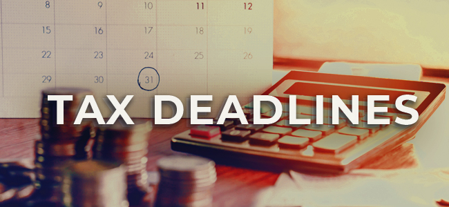 Your Tax Deadlines for August 2023